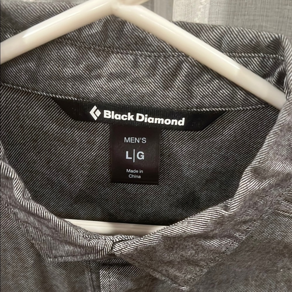 Gray Button-Up Shirt - Picture 2 of 3